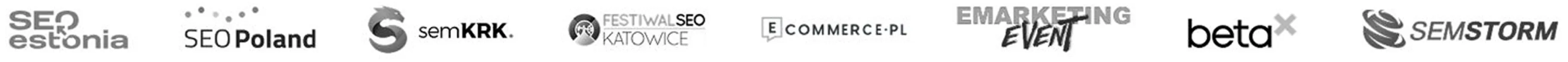 Konferencje branżowe z udziałem ekspertów Rise360: SEO Estonia, SEO Poland, semKRK, Festiwal SEO Katowice, E-commerce PL, eMarketing Event, beta, SEMSTORM.